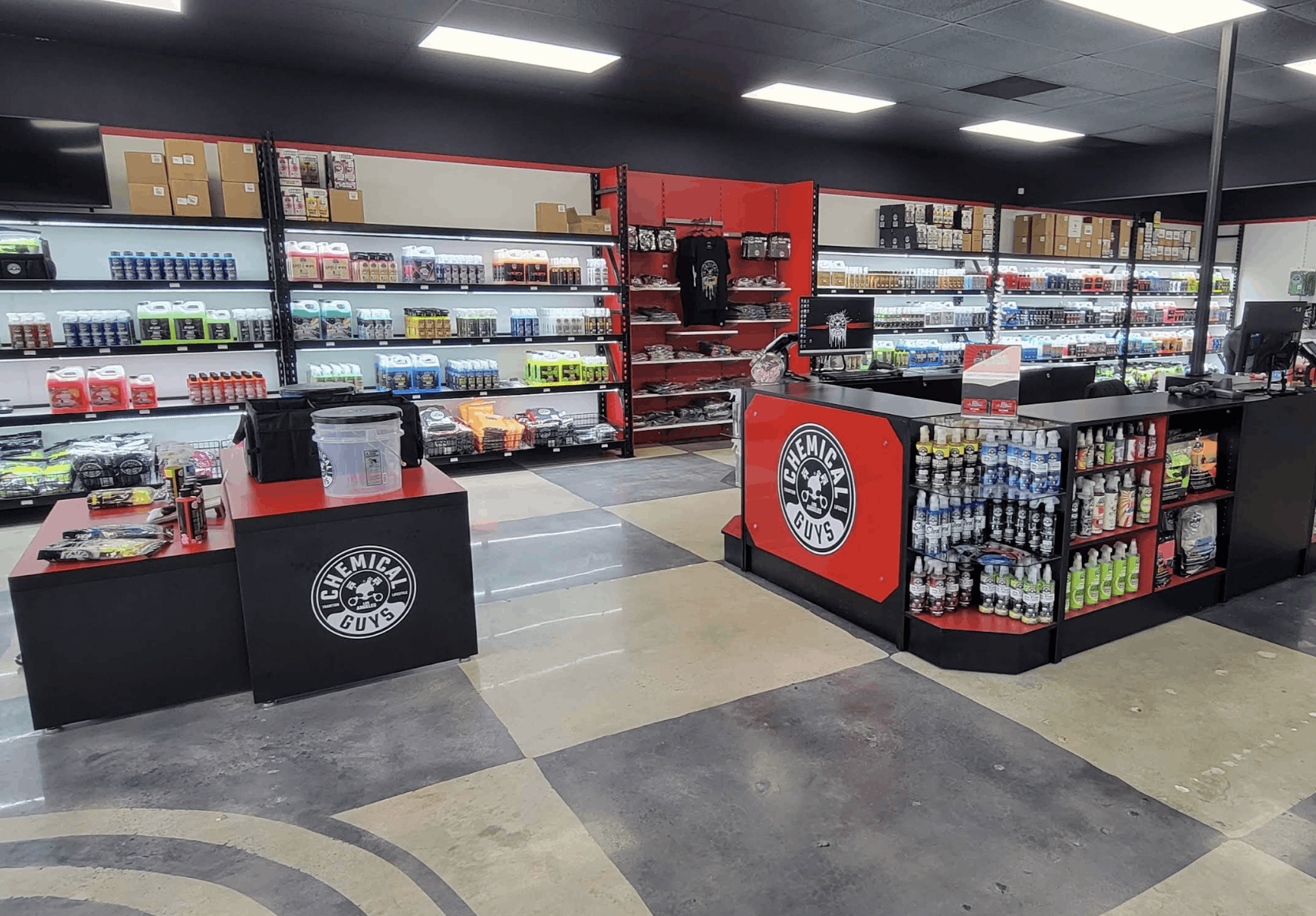 Inside Newnan Auto Detail Supplies